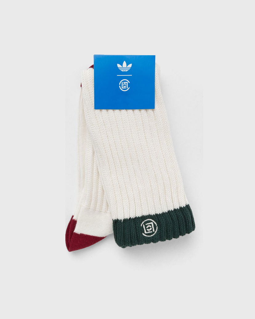 Nogavice adidas Originals CLOT Crew Socks Bela | JL7888