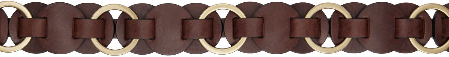 Pasovi ISABEL MARANT Isabel Marant Lota Leather Belt Rjava | CE344CFA-C2B04A, 1