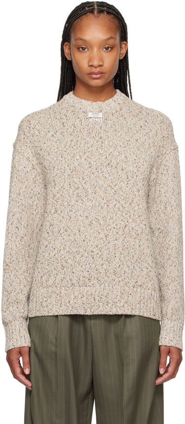 Pleteni pulover ADER ERROR Patch Speckled Knit Sweater Bež | BN01SSKT0301OT, 0
