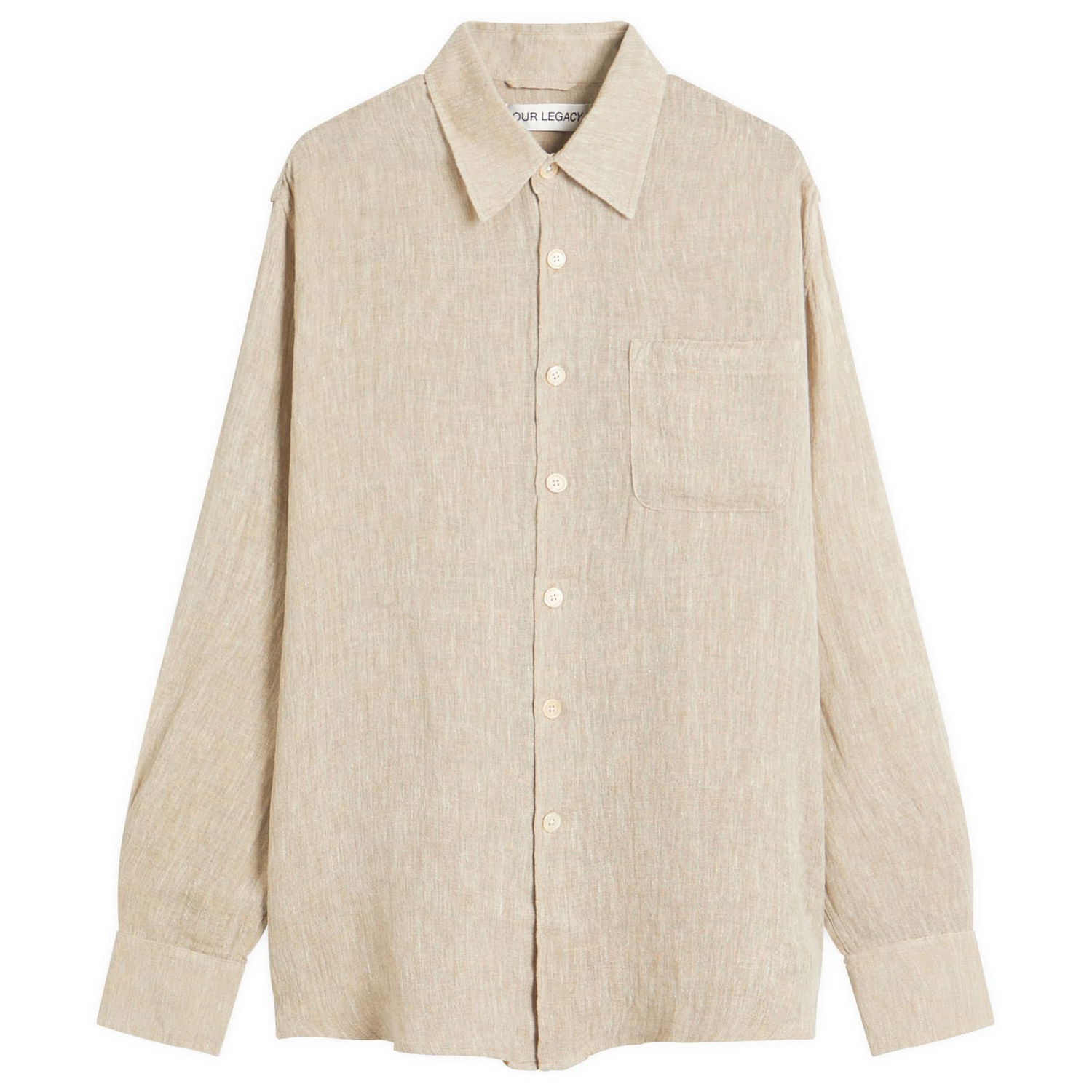 Srajce OUR LEGACY Our Legacy Above Shirt, Size Small Bež | M2252AP, 1