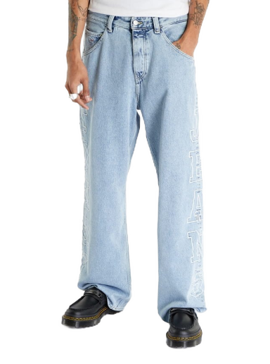 Kavbojke Tommy Hilfiger Aiden Baggy Jeans Turkizna | DM0DM16395 1AB