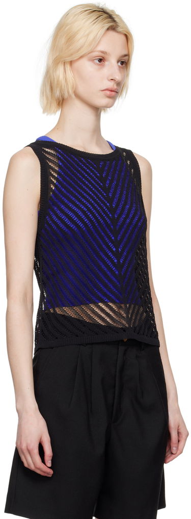 Majica brez rokavov rag & bone rag & bone Melissa Knit Tank Top Črna | WAS23P016UM16, 1