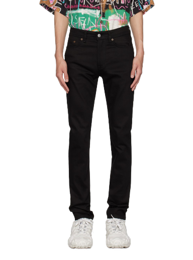 Kavbojke Acne Studios Skinny-Fit Jeans Črna | B00152-