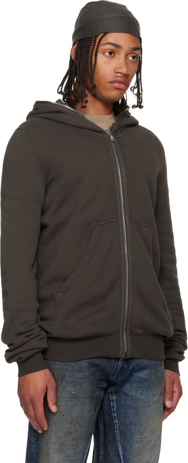 Pulover Rick Owens DRKSHDW Concordians Micro Mountain Hoodie Siva | DU02E7291 FSLP, 1