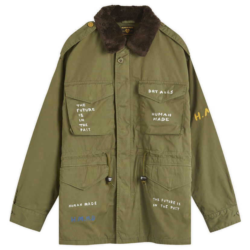 Parka Human Made Field Jacket Zelena | HM28JK021-OL