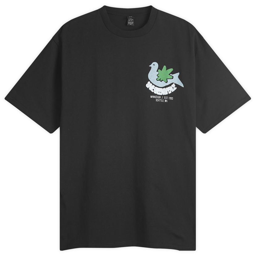 Majica Manastash Pigion T-Shirt Black Črna | 7924234005-010