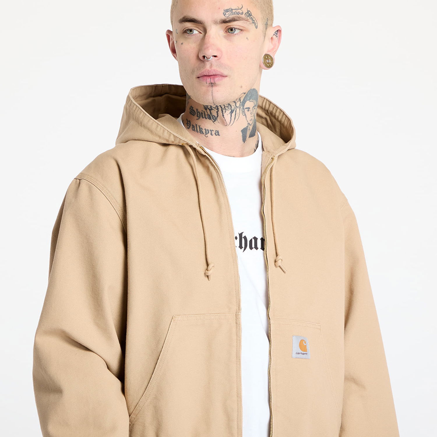 Pulover Carhartt WIP Hooded Active Jacket Bež | I034311_07E_02, 1