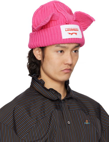Beanie Charles Jeffrey Loverboy Charles Jeffrey LOVERBOY Chunky Ears Beanie Roza | 54130305, 1