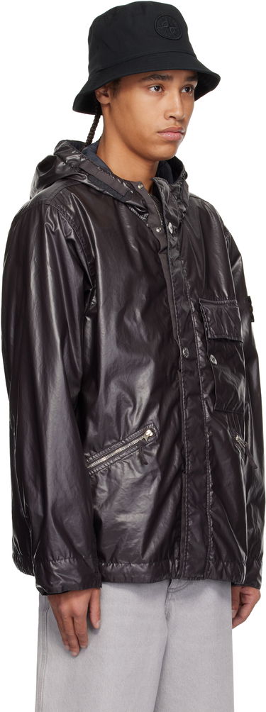 Vetrovka Stone Island Stone Island Mussola Gommata-TC Hooded Jacket Siva | K1S15 4100062 S0022, 1