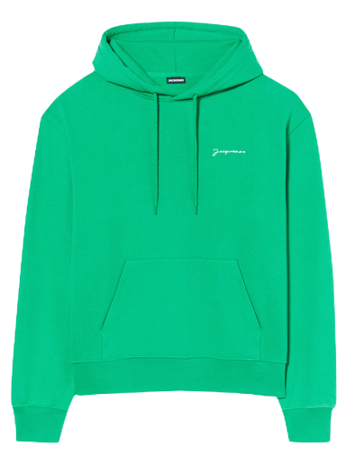 Pulover Jacquemus Le Brode Hoodie Zelena | 216JS300 2210 550