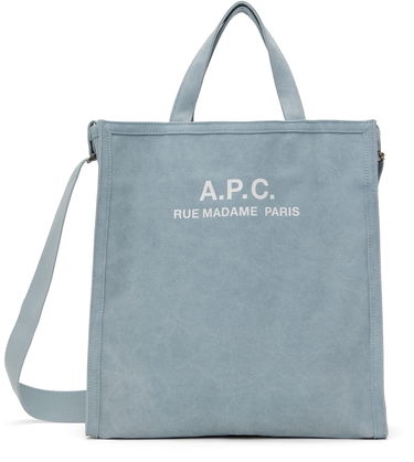 Tote bag A.P.C. Shopping Tote Bag Modra | COHGV-H61318, 0