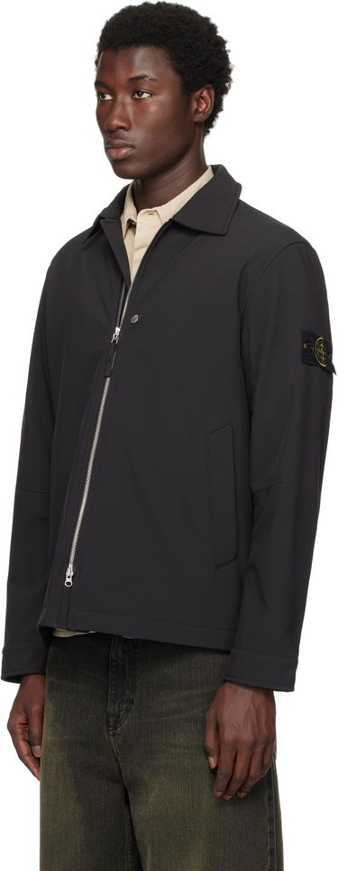 Jakna Stone Island Soft Shell Jacket Črna | S15 Q100003 S0B22, 3