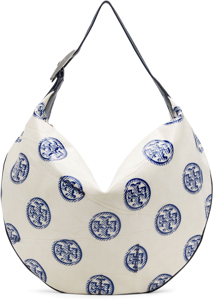Torbica Tory Burch Tory Burch T Monogram Balloon Bag Bela | 171915-101