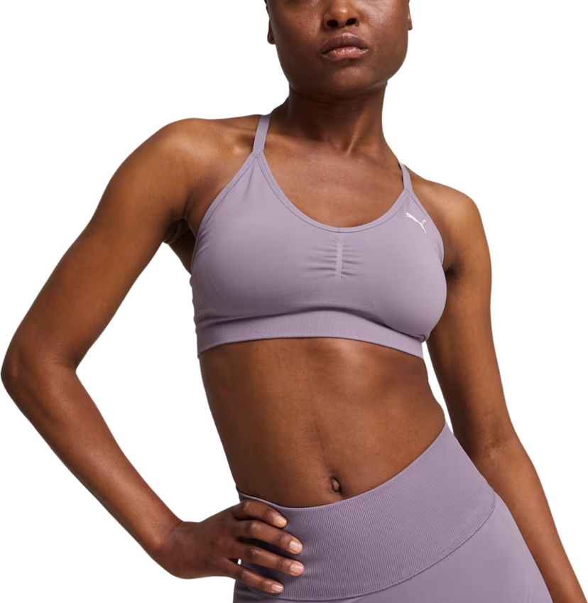 Modrček Puma MOVE SHAPELUXE SEAMLESS BRA Lila | 524362-30