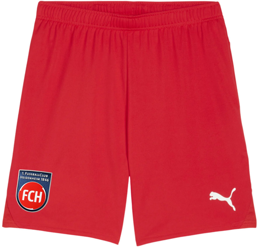 Kratke hlače Puma 1. FC Heidenheim Short Home 2024/25 Rdeča | 5fch705752-001