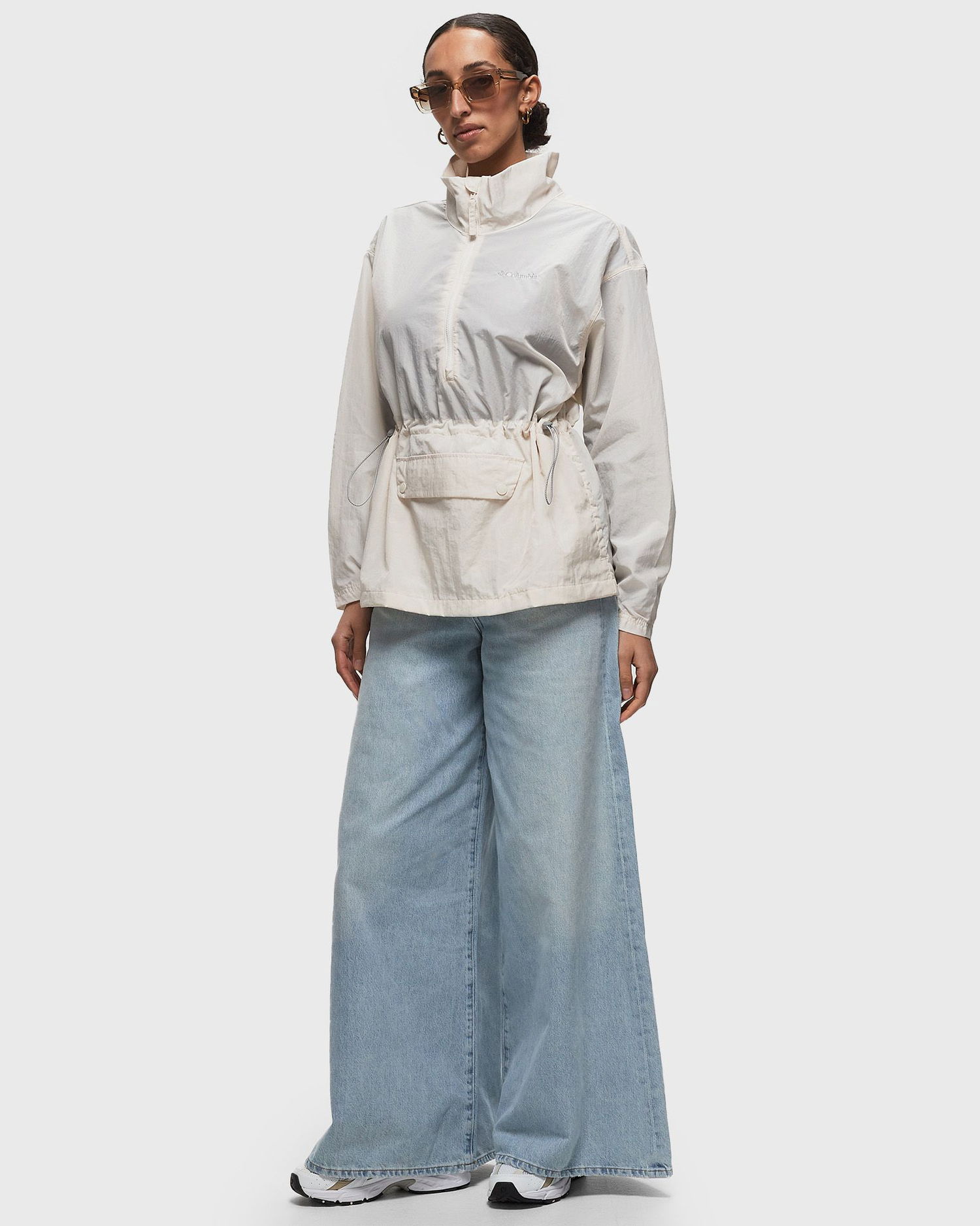Vetrovka Columbia Paracutie Anorak Windbreaker Bela | 2071161191, 1