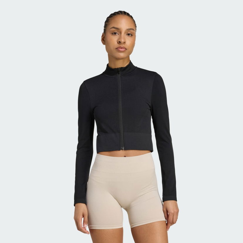 Jakna adidas Performance Essentials Training Zip Jacket Črna | JX3900
