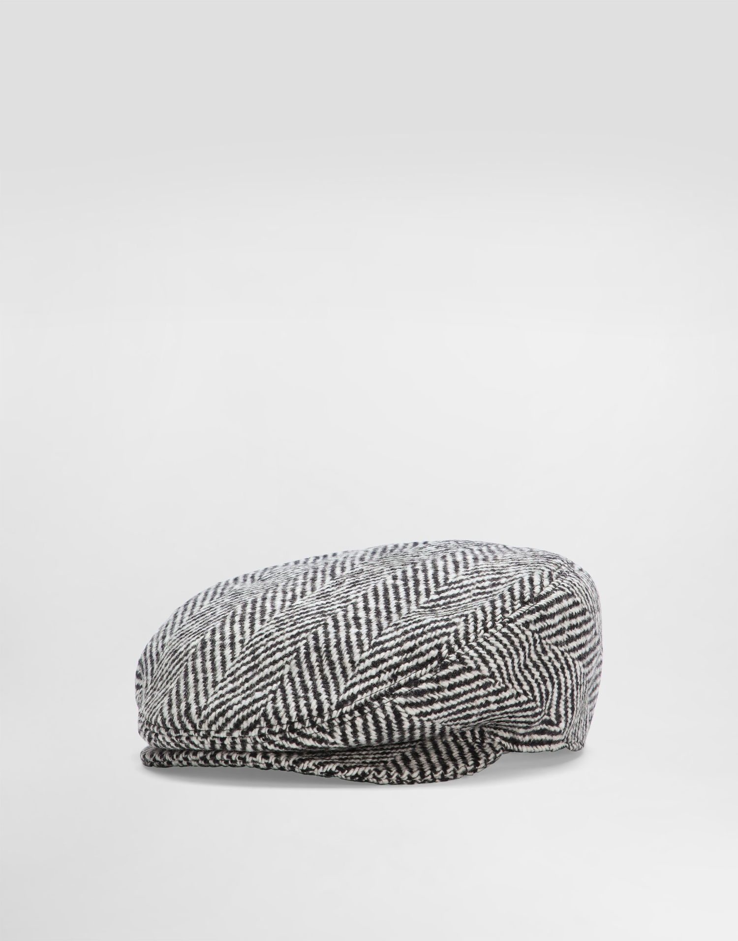 Kapa Dolce & Gabbana Dolce & Gabbana Shetland Chevron Flat Cap Večbarvna | GH587AFC2FVS8030, 0