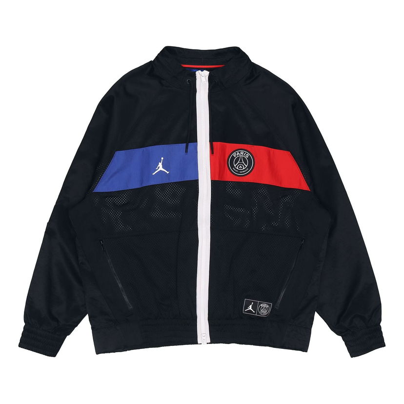 Vetrovka Jordan Paris Saint-Germain Flight Suit Jacket Črna | BQ8370-011