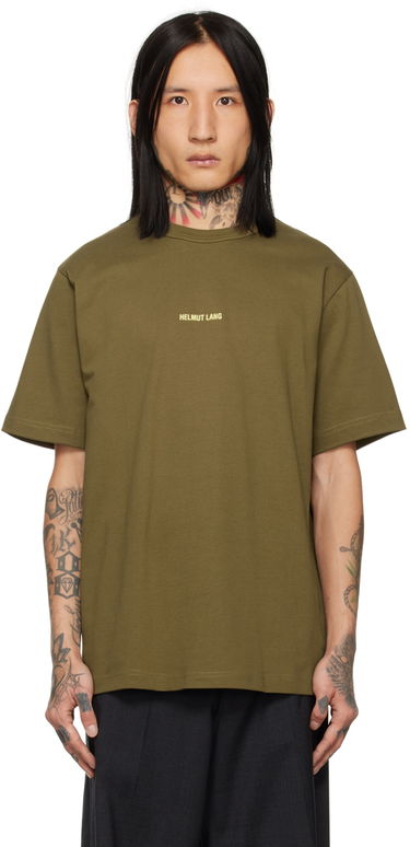 Majica Helmut Lang Space Graphic T-Shirt Zelena | N09HM526, 0
