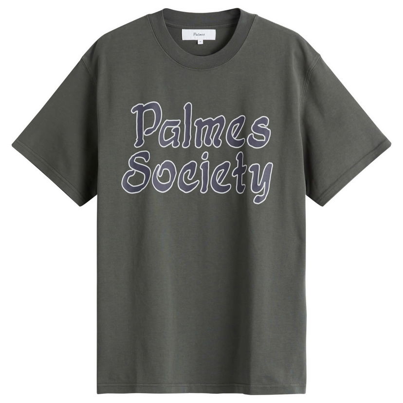 Majica Palmes Society T-Shirt, Size Large Zelena | P10-0040-888
