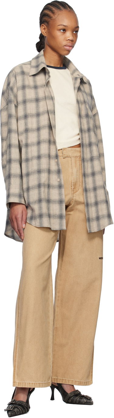 Hlače We11done We11done Work Trousers Bež | WD-PT0-25-288-W-BG, 3
