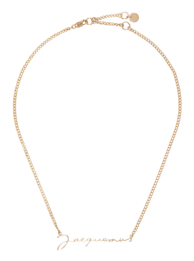 Ogrlica Jacquemus Le Papier 'La Chaine ' Necklace Bež | 22H223JW333-5845