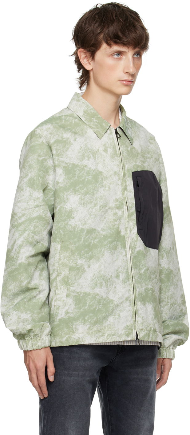 Vetrovka Paul Smith PS Paul Smith Printed Jacket Zelena | M2R-311Y-L21845, 1