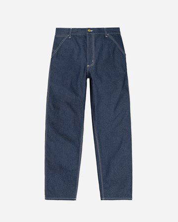 Hlače in kavbojke Carhartt WIP Simple Pant Mornarica | I022947-012Y, 0