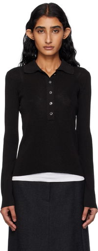 A.P.C. Mila Knit Polo Top