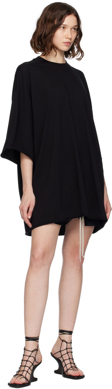 Kratke hlače Rick Owens Rick Owens Concordians Fog Boxers Leather Shorts Črna | RP02E4316 LBY, 3