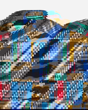 Srajce BAPE Patchwork Shirt Večbarvna | 1G30131005 MULTI, 3