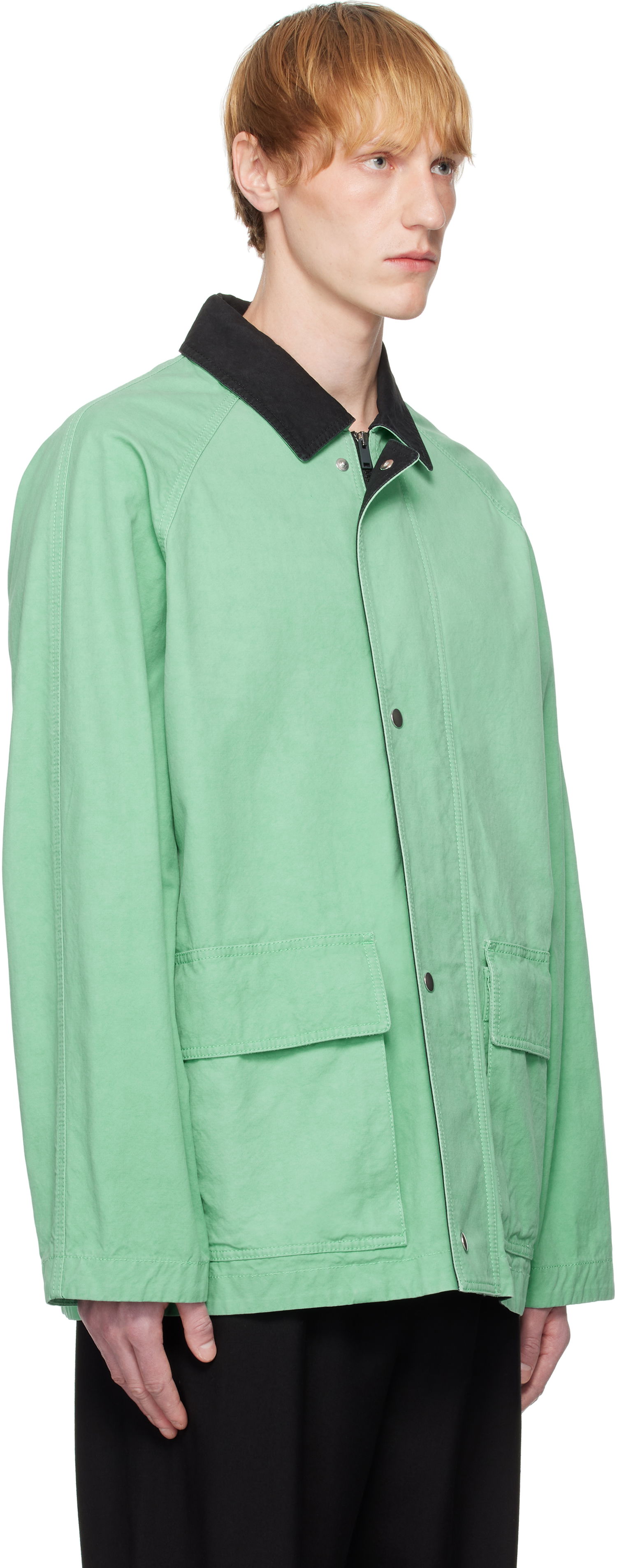 Jakna The Row The Row Diano Chore Jacket Zelena | 936-W3912, 1