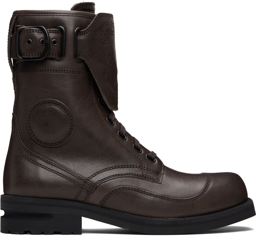 Superge in čevlji KIKO KOSTADINOV Kiko Kostadinov Fitz Military Boots Rjava | KKAW25FT01-157