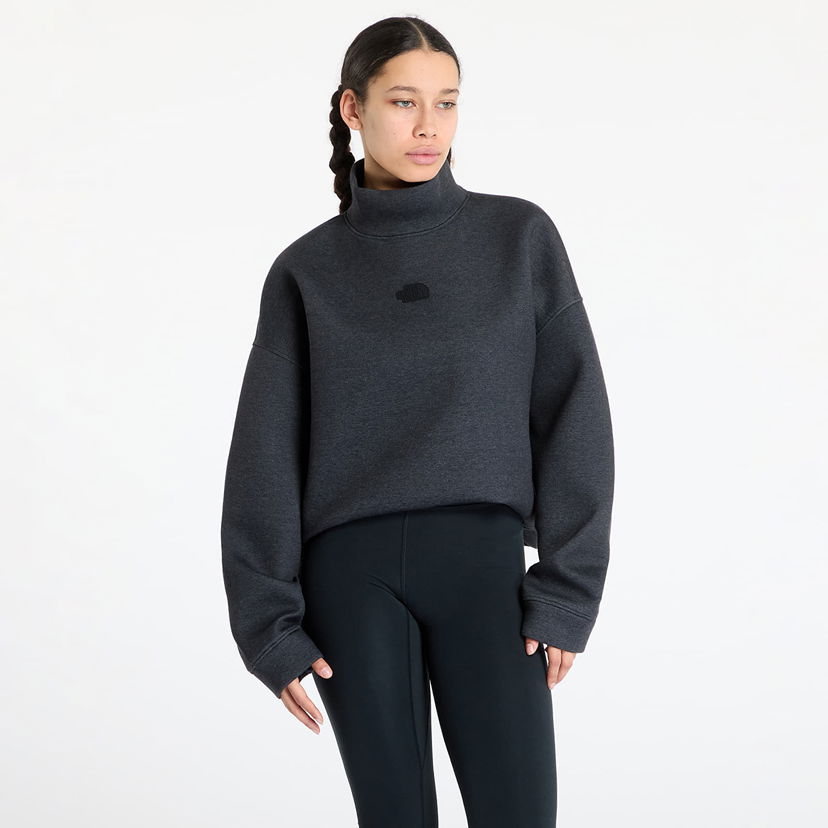 Pleteni pulover The North Face The North Face Relaxed Mock Neck Sweater Siva | NF0A89C1KS71