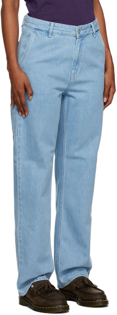 Kavbojke Carhartt WIP Straight Leg Jeans Modra | I031251 0112, 1