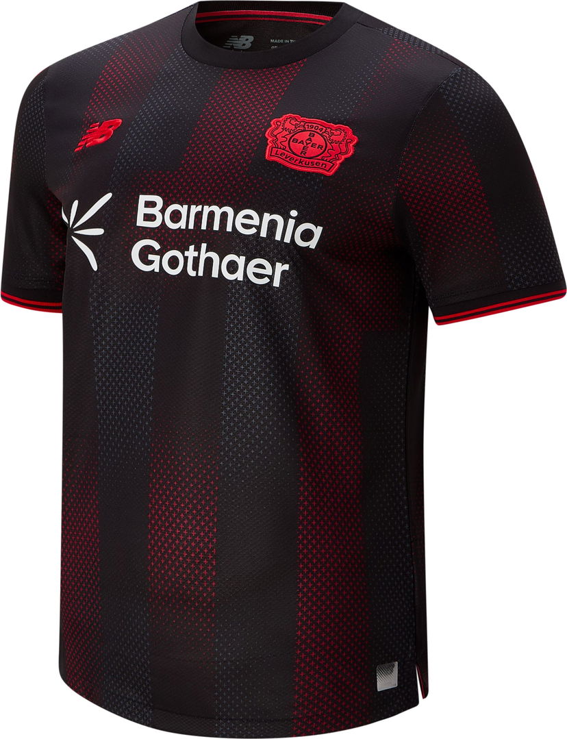 Dres New Balance Bayer 04 Leverkusen Home Jersey 2025/26 Črna | mt230541-hme