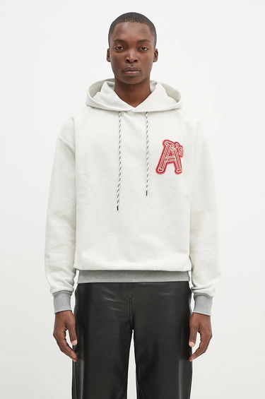 Pulover Aries Reverse Column A Hoodie Siva | AR2001202, 0