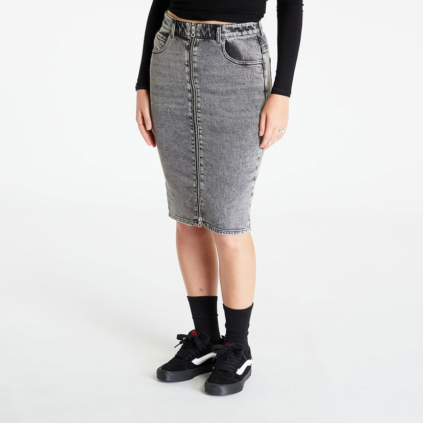 Krila Diesel De-Pencil-Z Skirt Black/ Blue Siva | A09736_09G57 Black/ Blue