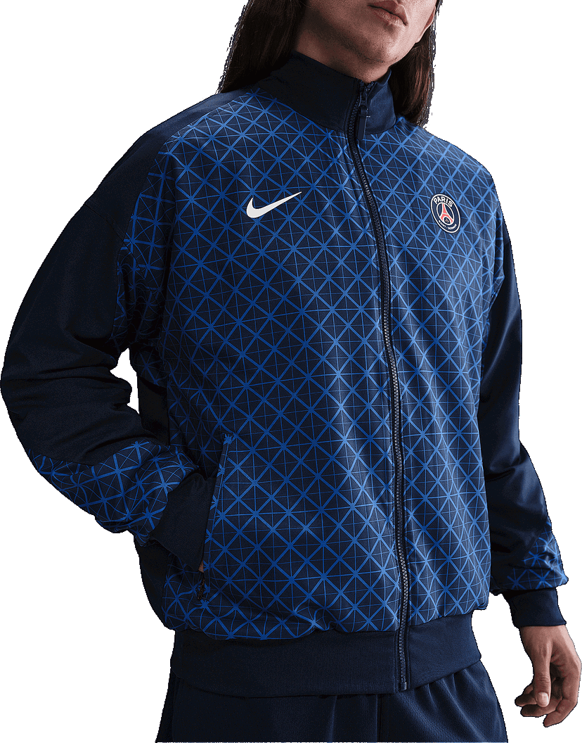 Jakna Nike PSG Strike Anthem Jacket 2025/26 Modra | hj6399-410