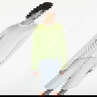 Majica adidas Originals Wales Bonner x Knit Long sleeve Tee Semi Frozen Yellow/ White Rumena | IZ1892, 0