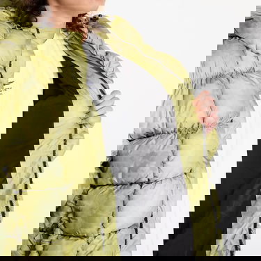 Puhovka Karl Kani Jacket Sport Patch Square Quilted Puffer Jacket Lime Green L Rumena | 60760018, 3