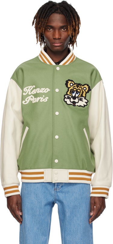 Bomber jakna KENZO VERDY Edition Varsity Bomber Jacket Zelena | FF58BL1509OH, 0