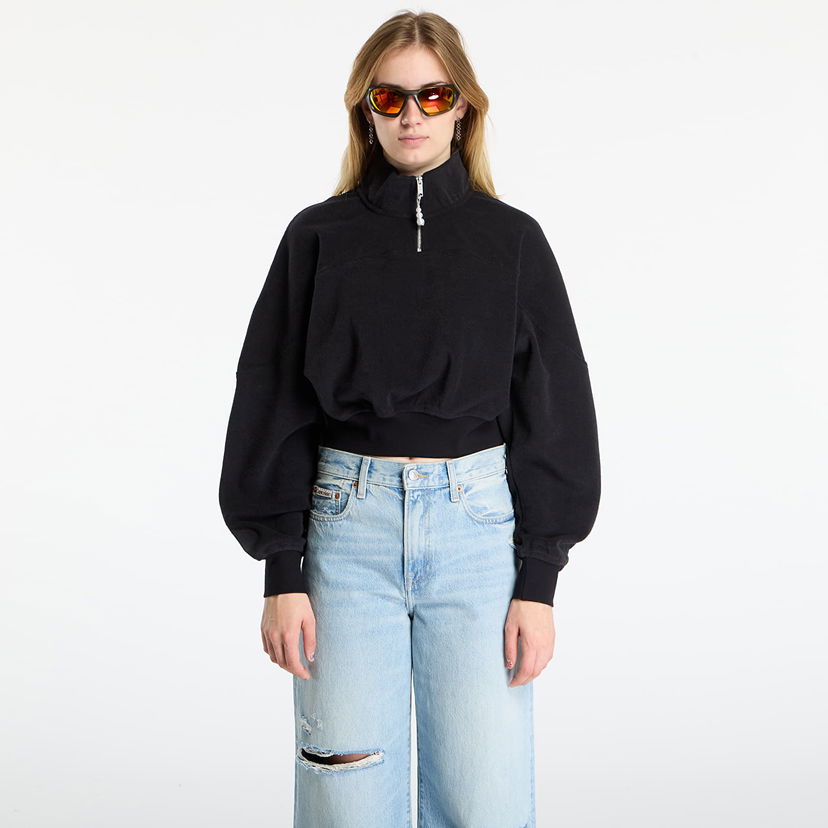 Pulover Jordan Jordan Flight Fleece Quarter-Zip Top Črna | HV0326-010