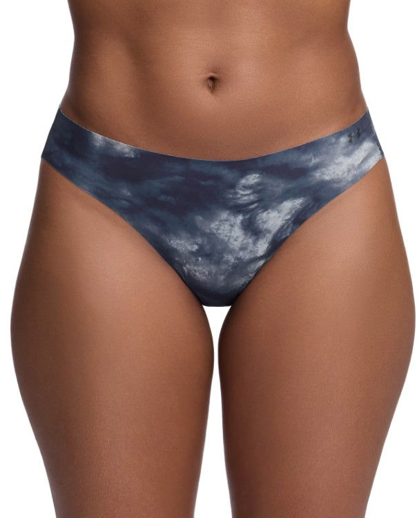Spodnjice Under Armour Pure Stretch No Show Thong, 3-Pack Mornarica | 1383894-044, 1