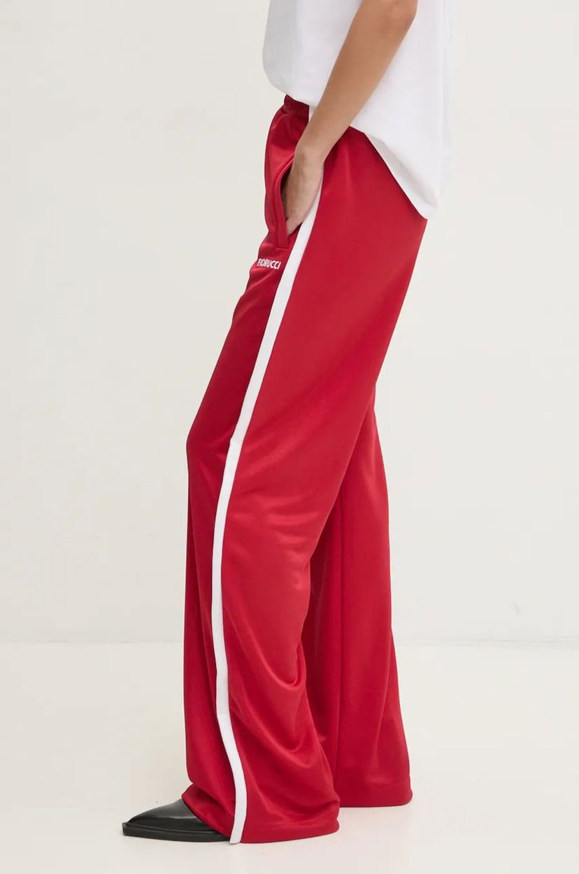 Trenirka Fiorucci Track Pants With Side Stripe Rdeča | U01FMBPA057PL01RD01