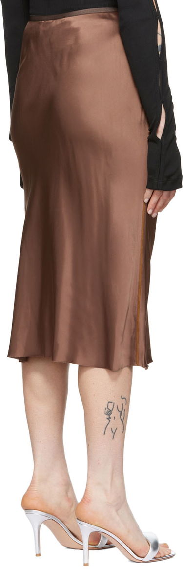 Krila Helmut Lang Helmut Lang Slip Midi Skirt Rjava | M04HW304, 2