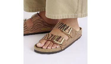 Superge in čevlji Birkenstock Arizona BS Synthetic Zebra Regular Fit Sandals Rjava | 1029508, 7