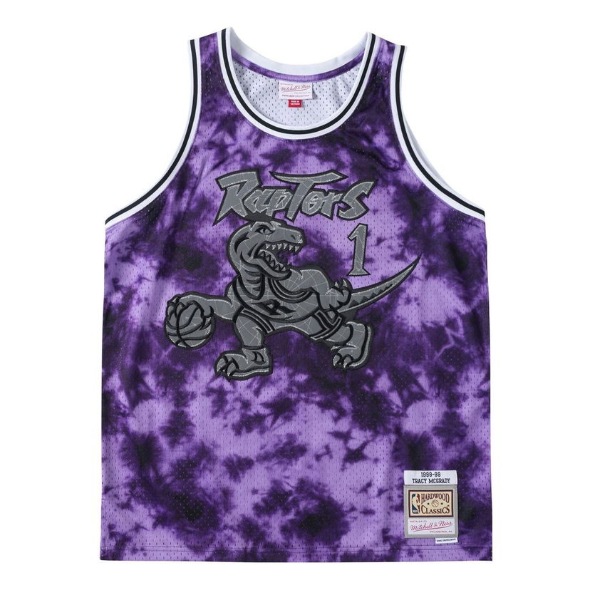 Dres Mitchell & Ness NBA Raptors Tracy McGrady Basketball Jersey Lila | SMJYKM19053-TRAPURP98TMC