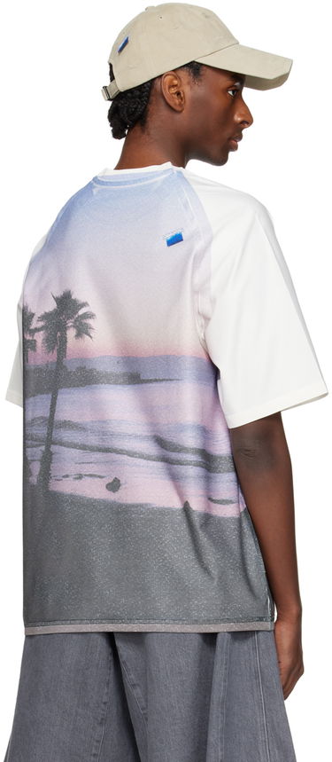 Majica ADER ERROR Palm Tree Graphic T-Shirt Bela | BN01SSTS0106PP, 2